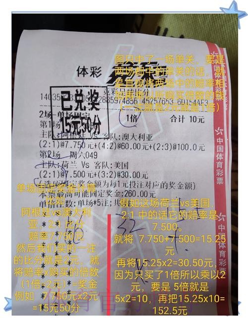 世界杯竞彩奖金派奖规则解析